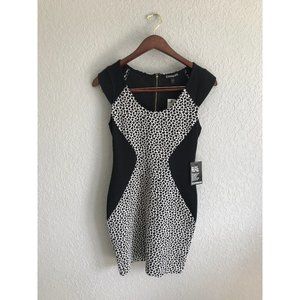 Express Black Mini Cocktail Dress